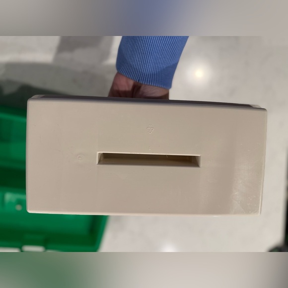 Vintage Woodsream Classic Green Tackle Box with Handle & Insert Great Condition - Picture 13 of 14